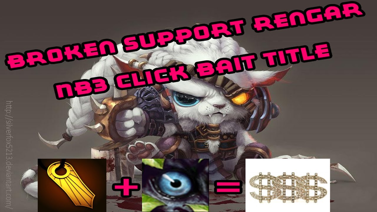 New Rengar Ferocity + Ancient Coin Bug = NO COUNTERPLAY EASY NB3 CRINGE ...