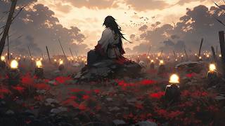 Samurai Warrior – Dark Japanese Atmosphere, 4K Live Wallpaper & Screensaver | 1 Hour