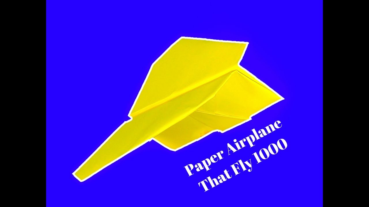 How To Make The Fastest Paper Airplane That Fly 1000 Feet Hest How To Make The Fastest Paper Airplane That Fly 1000 Feet Hest Flying