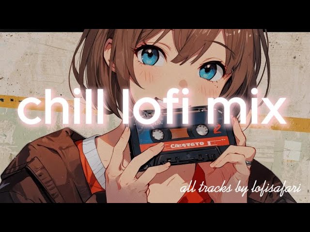 Playlist】古いレコードノイズで落ち着くchill lofi mix ／1hour-lofi
