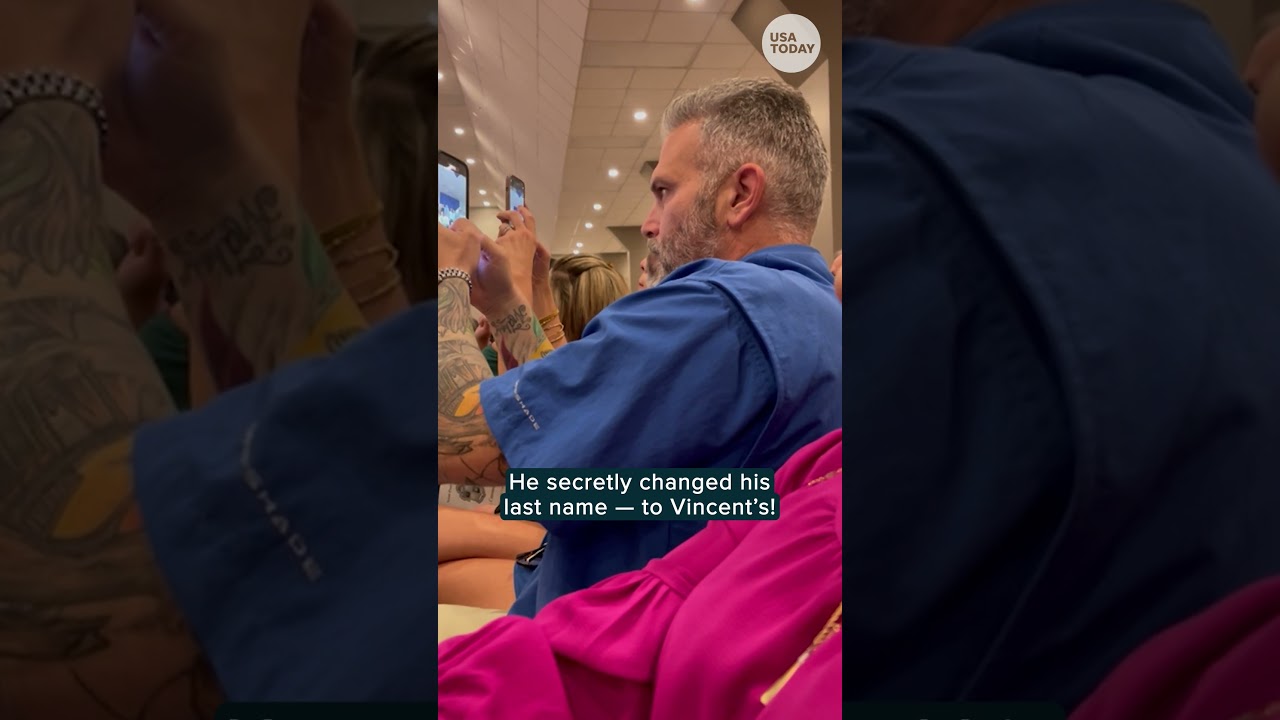 Stepdad breaks down at teen’s surprise name change at ring ceremony