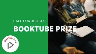 Call For Judges – 2020 BookTube Prize