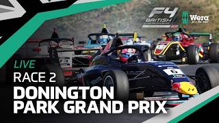 📺 LIVE | Round 7 | Race 2 | Donington GP | Wera Tools British F4