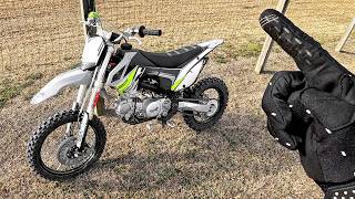 First Ride On A Pitbike Track - Thumpstar Tsx140