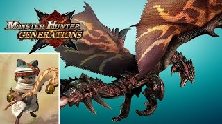 Monster Hunter Generations - ONLINE MULTIPLAYER Prowler Mode - Part 35 - Dreadking Rathalos
