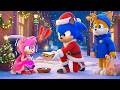 AMY Gets SONIC Santa Claus's Surprises and Gifts! WHAT HAPPENED! | Sonic The Hedgehog 3 Animation