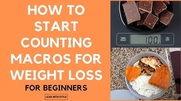Counting Macros For Weight Loss [Beginner Friendly]