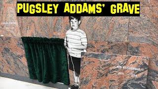 Pugsley from The Addams Family's grave opened on Halloween  Scott Michaels Dearly Departed Net Worth