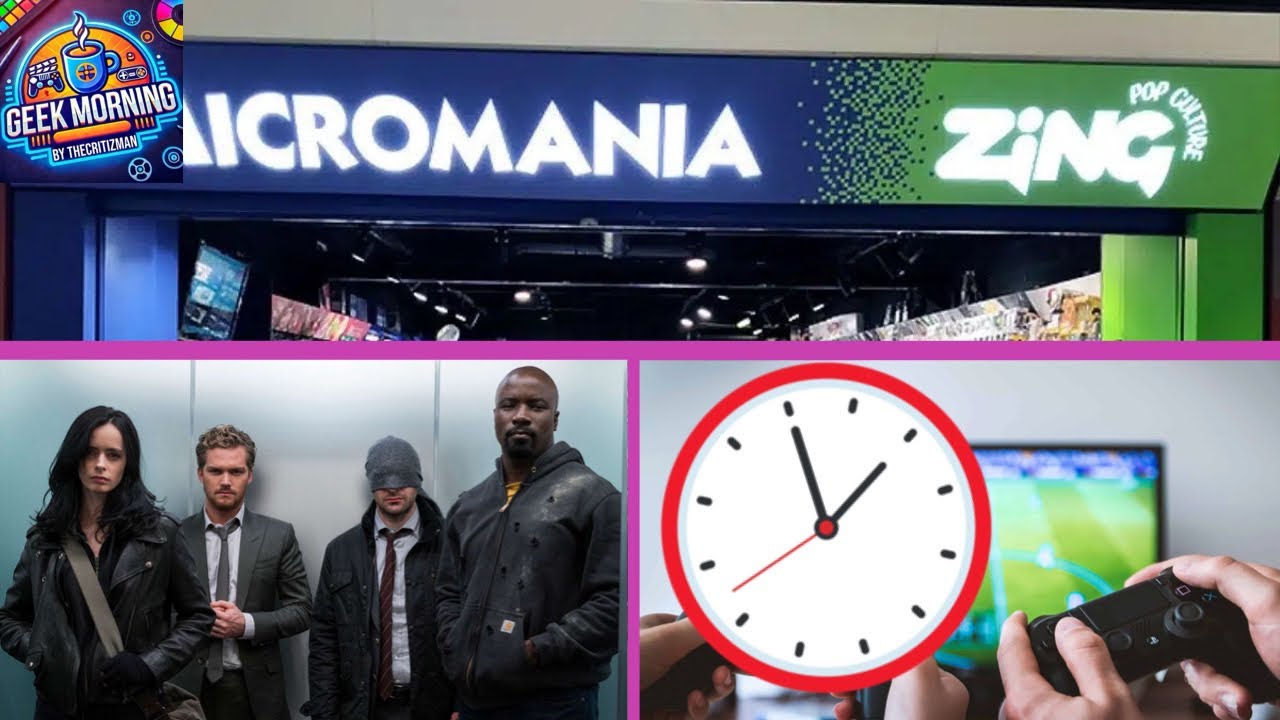 GEEK MORNING : Quelle est la durée de jeu PARFAITE ? Micromania-Zing va ...