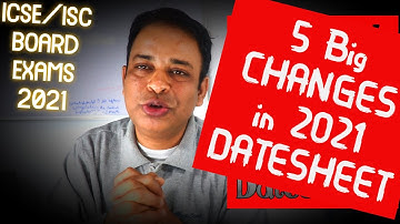 5 TOUGH POINTS TO CRACK for ICSE/ISC Board Exams 2021 Datesheets/CISCE to publish Dates on Monday on