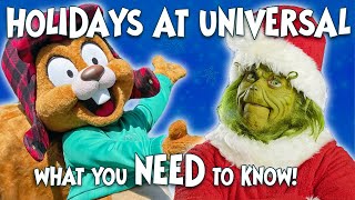 Holidays at Universal Orlando 2023! Meet the Grinch & SO MUCH More!