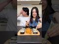 I didn't expect this🍣🤣 #shorts #challenge #couple