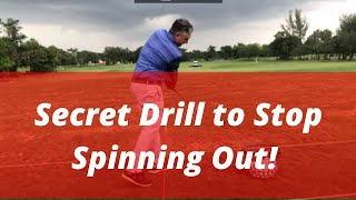 Secret Drill to Stop Spinning! Golf Tips for Greatness! PGA Golf Professional Jess Frank