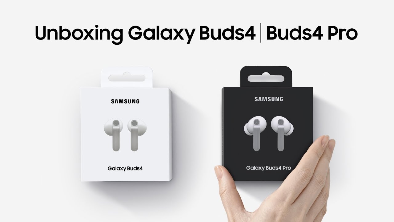 Unboxing Galaxy Buds4 and Buds4 Pro | Samsung