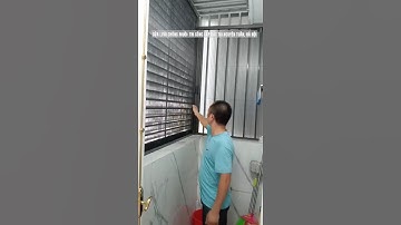 Cửa lưới chống muỗi kéo xếp 1 cánh: Thi công lắp đặt tại Nguyễn Tuân, Hà Nội |Rèm cửa 365 #remcua365