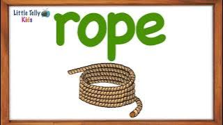 Four Letter Words || Preschool Learning || 4 Letter Words Kids Education Video || 4 Letters words