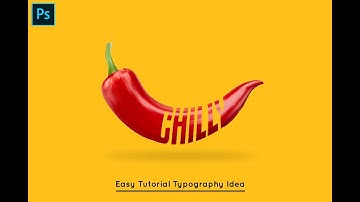 Typography Idea | Convert text in to shapes | Adobe Photoshop tutorial