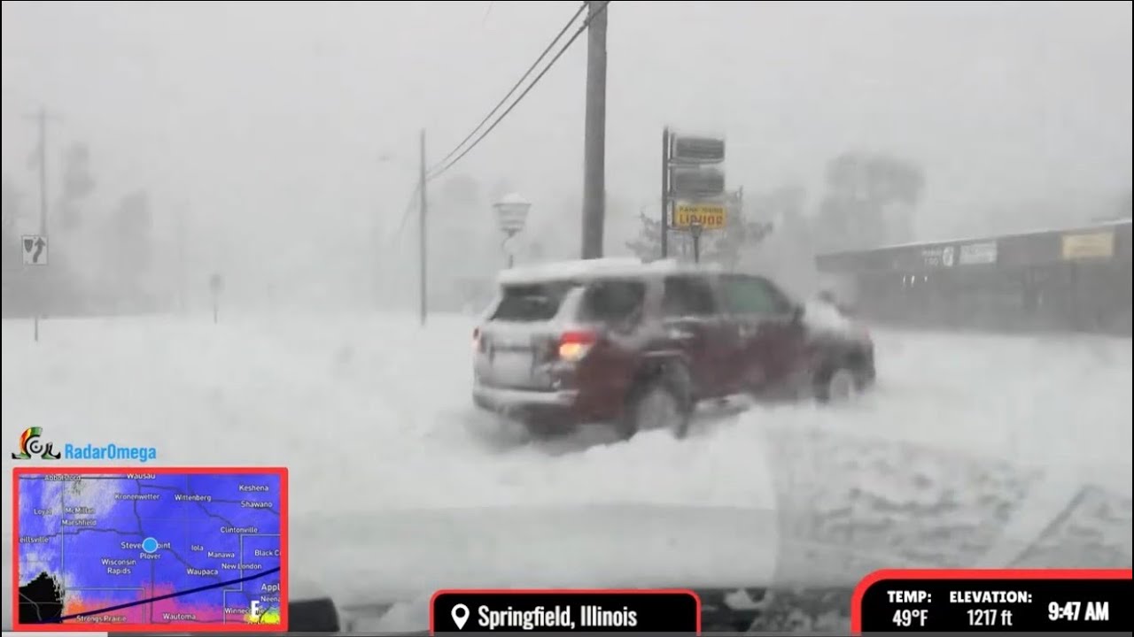 HISTORIC SNOWSTORM SLAMS WISCONSIN: LIVE AS IT HAPPENED 3-15-26 - YouTube
