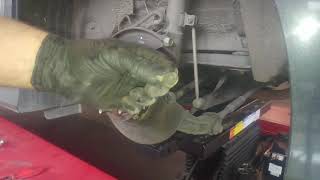 Rear brake pad replacement 2013 Toyota Camry, 2013-2015 Avalon. 2012-2017 Camry.