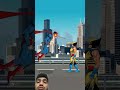 1 vs 5 #movie #film #hulk #superman