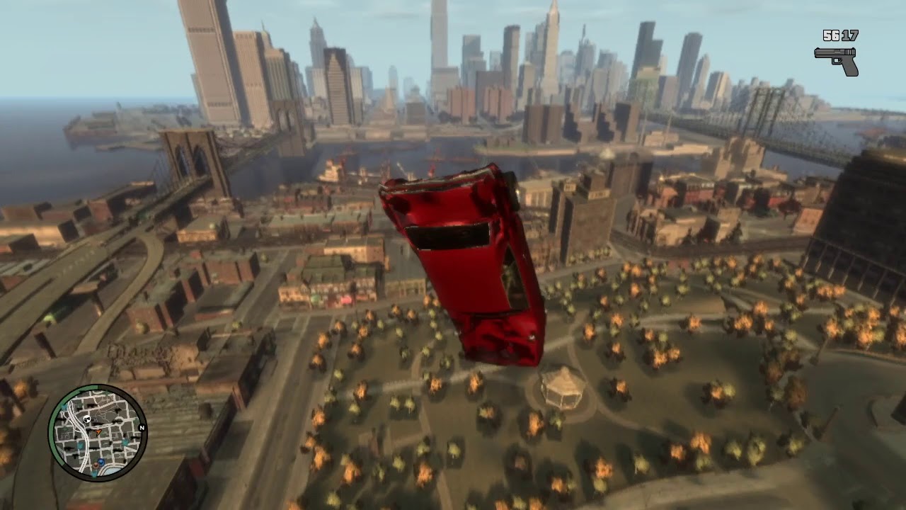 Funny GTA 4 Online Swing Set Glitch Compilation