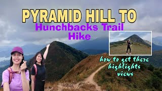 PYRAMID HILL & HUNCHBACKS TRAIL ⛰ HONG KONG HIKE (Ma On Shan)how to get there |by MoonHiker Channel