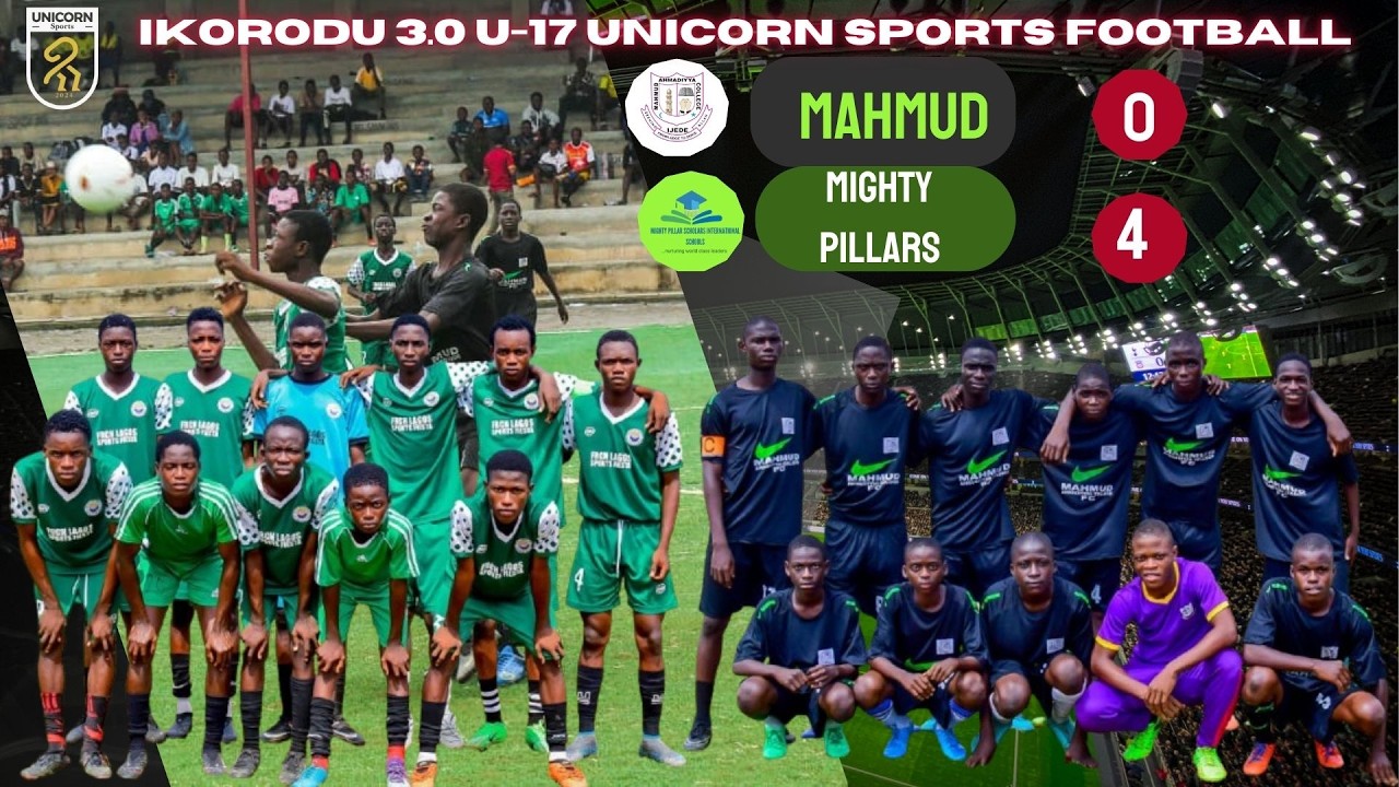 Mahmud 0 Vs 4 Mighty Pillars #UnicornSports2026 #MightyPillars #YouthSports #U17Football #School