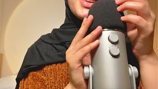 ASMR Deep & Intense Mic Scratching with Layered Mouth Sounds 🤯