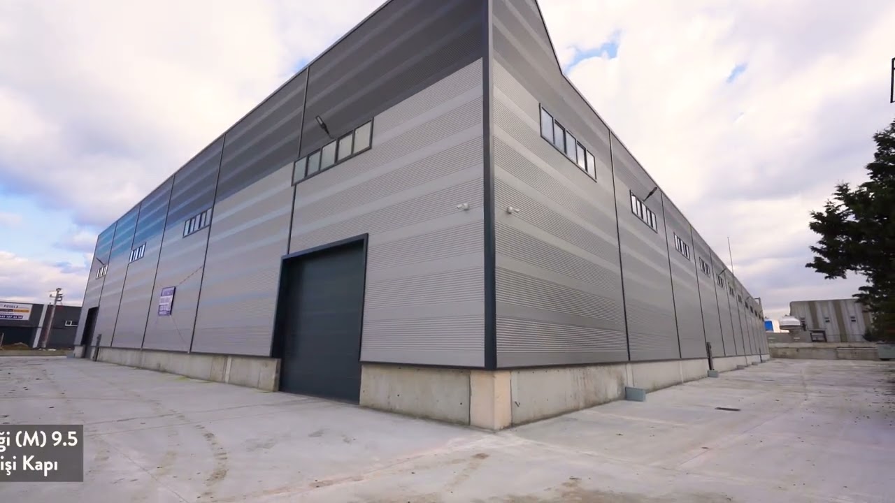 TEKİRDAĞ ERGENE ULAŞ OSB 2’de 9.413 M2 ARSA ÜZERİNDE 5.000 M2 KAPALI ALANA SAHİP DEPO & ANTREPO