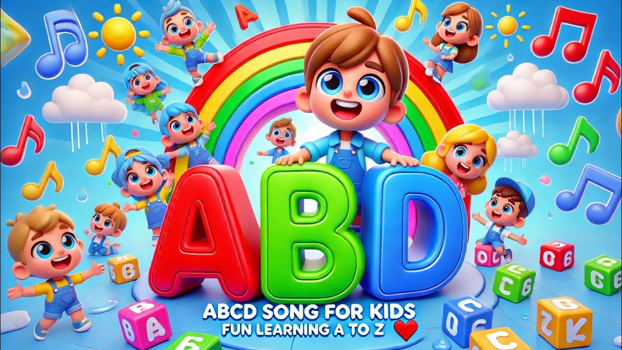 🎶 ABCD Song for Kids | Fun Alphabet Learning 🎶 🌟📚 Learn ABCD with Music ...
