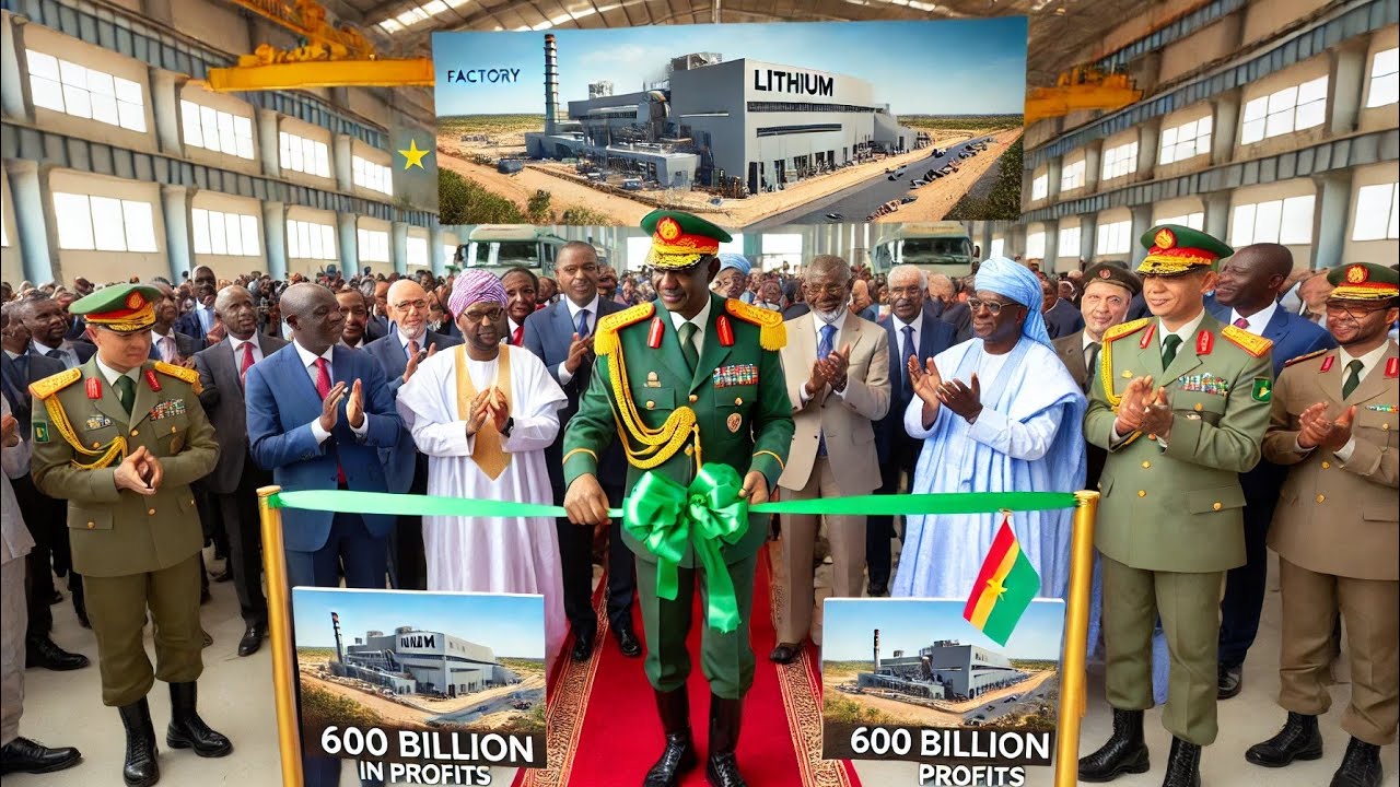 INAUGURATION DE MINE DE LITHIUM AU MALI