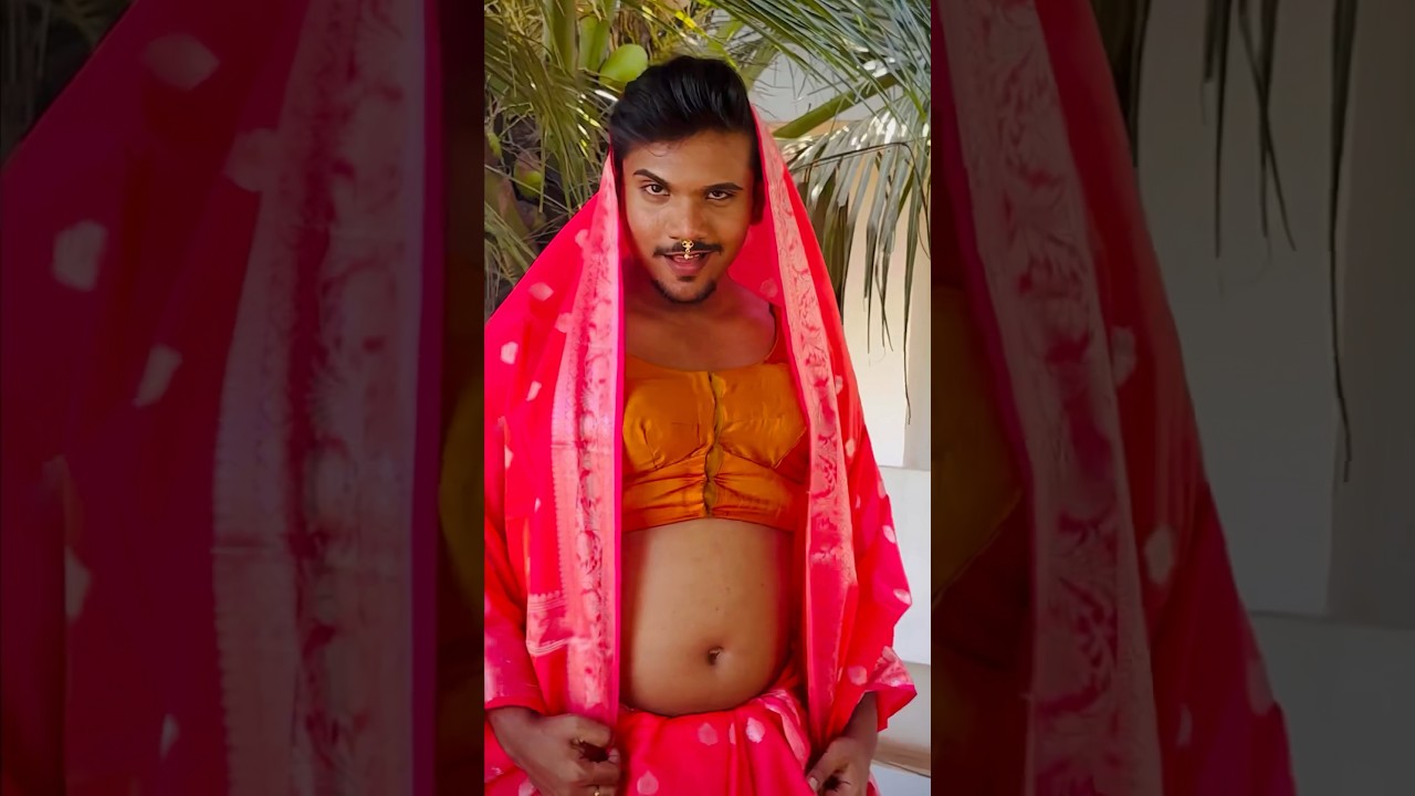 Saree Wearing Challenge 😂 