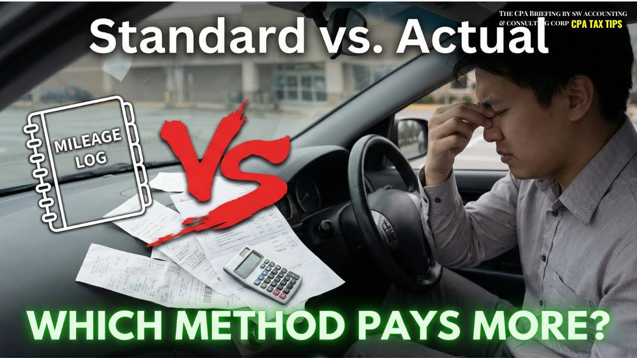 Standard Rate vs. Actual Expenses for Business Vehicle Expenses: Which Saves You More Tax in 2026?