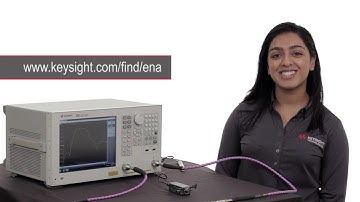 Two-port filter measurement | ENA network analyzer