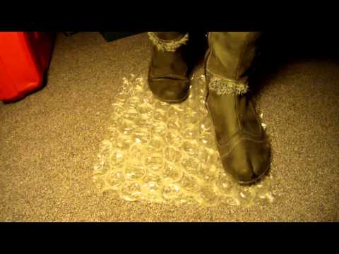 Bubble Wrap vs Boots