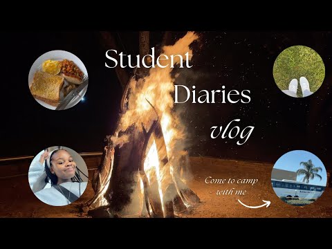 STUDENT DIARIES| Last exam +Doing my hair+ Going to Camp