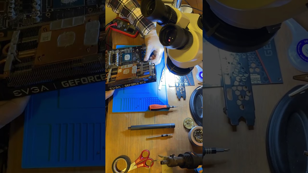 Desarme tarjeta gráfica evga 3060 12Gb 
