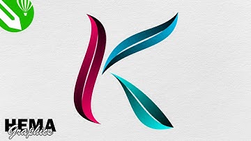 Coreldraw Tutorial - Letter K Logo Design