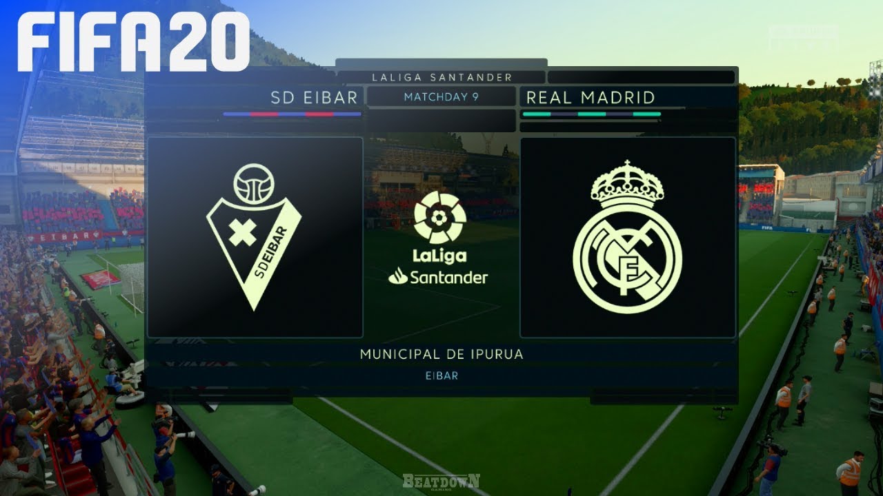 FIFA 20 - SD Eibar vs. Real Madrid @ Municipal de Ipurua