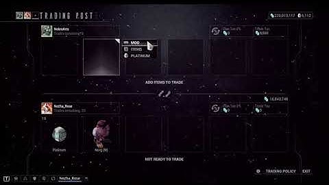 Riven MR Trade Bug | Warframe