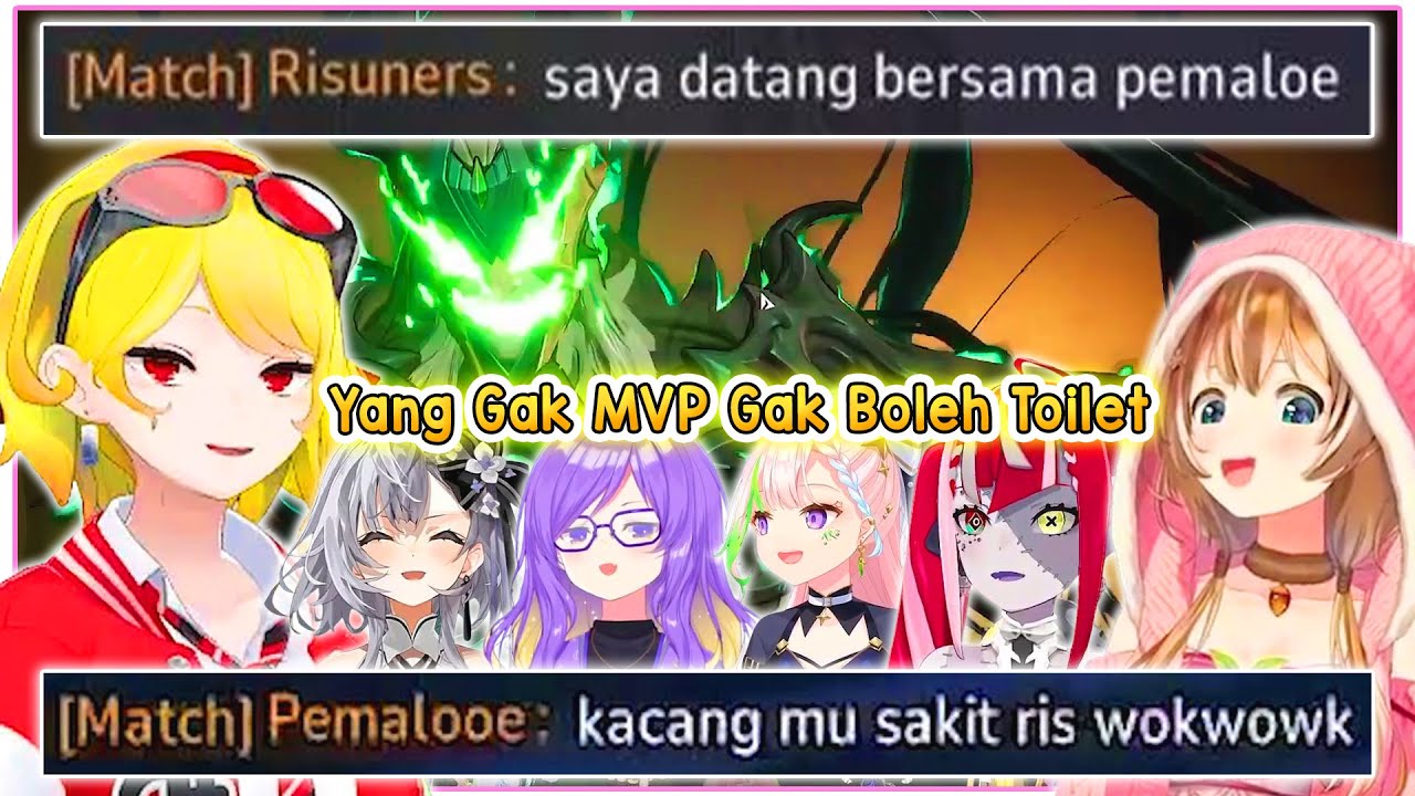 Участник ID пострадал от зрителя Momentos, не MVP не разрешили сходить в туалет wkwk【Hololive ID ...