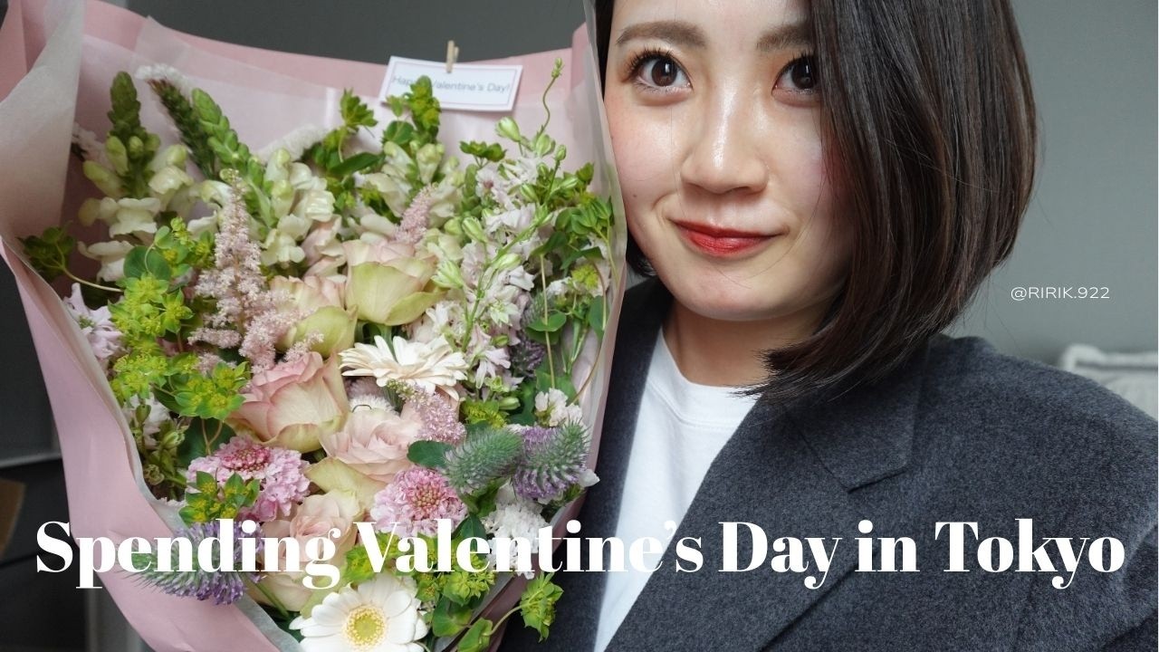 Valentine’s Day in Tokyo 💌 | Flowers, Sushi & a Perfect Night