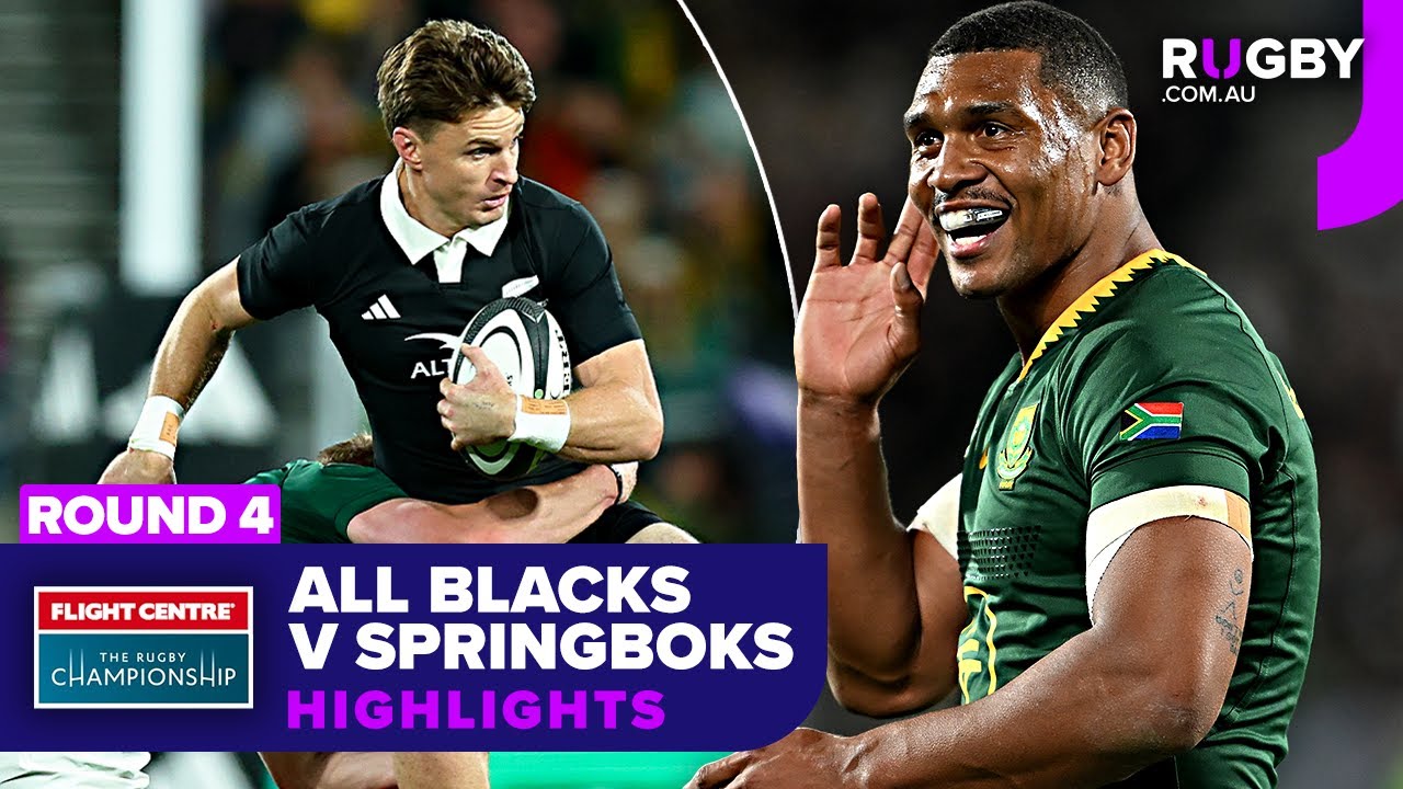 New Zealand v South Africa Highlights | Round 4 | The Rugby ...