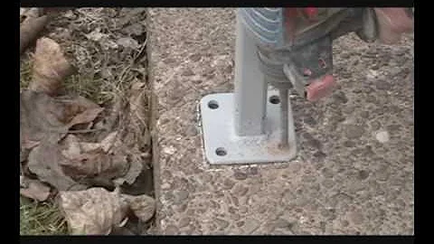 How to Install Railing with Base Plates