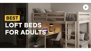 TOP 5 best loft beds for adults 2026 | Under bed storage solutions