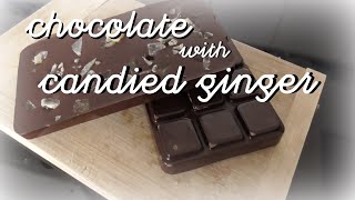 Ginger Chocolate - Vlogmas Day 15 Delectable Chocolate Dipped Crystallized Ginger