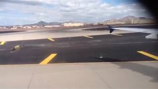 Landing at Phoenix Sky Harbor International Airport, Arizona
