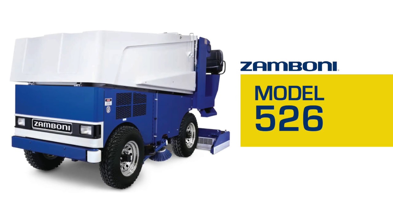 Zamboni Model 526 Overview YouTube