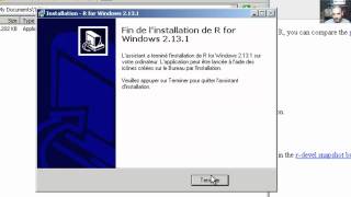 Installer R et R Commander