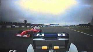 Montoya vs Schumacher Silverstone 2002